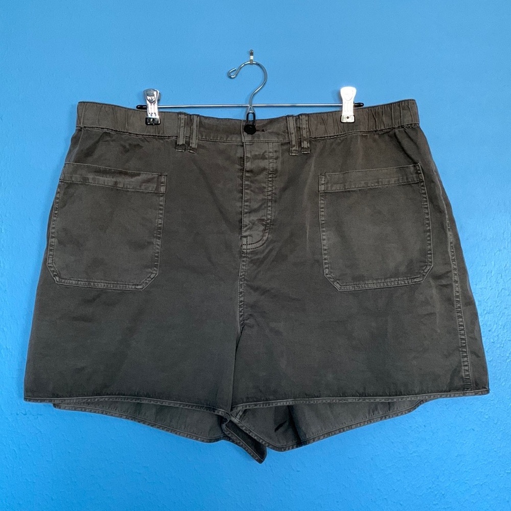 Madewell Belclaire Pull On Shorts High Rise Size XXL